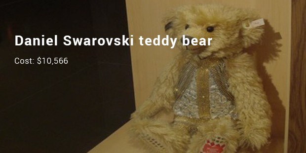 daniel swarovski teddy bear