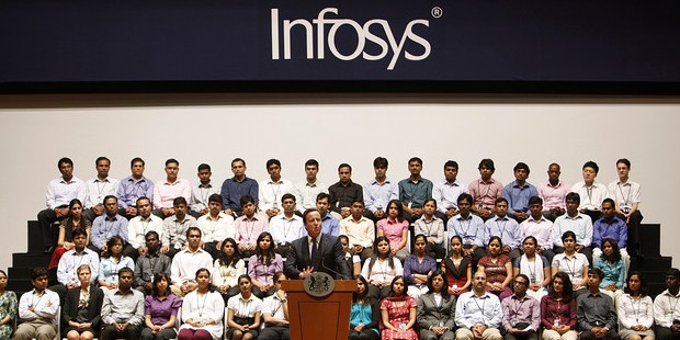 david cameron infosys