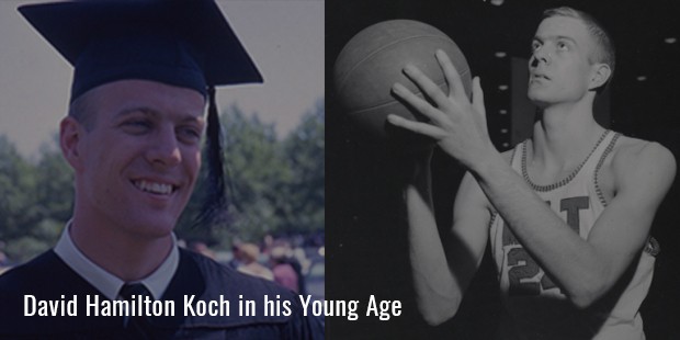 David Hamilton Koch  in his Young Age