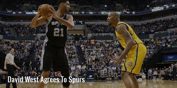 david west agrees to spurs