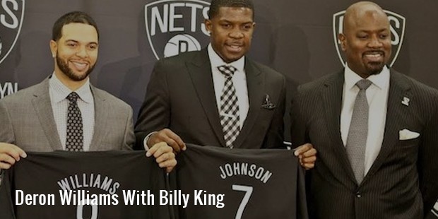 deron williams with billy king