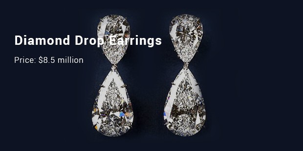 diamond drop earrings