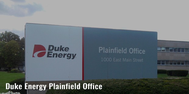 duke energy plainfield office