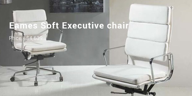 eames soft executive chairs