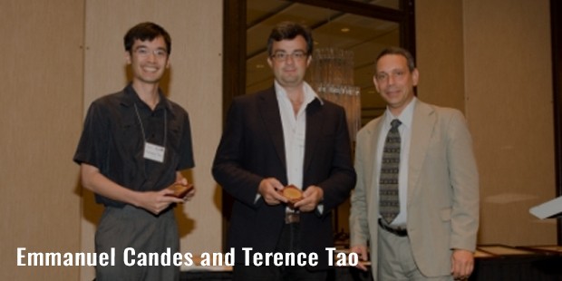 emmanuel candes and terence tao