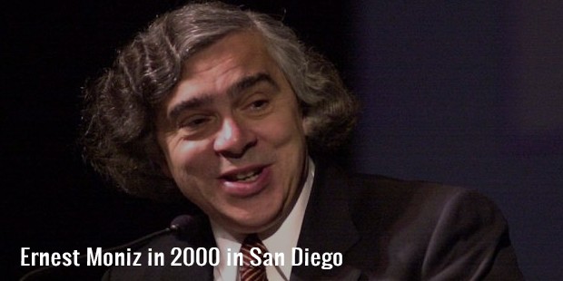 ernest moniz in 2000 in san diego