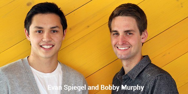 evan spiegel and bobby murphy