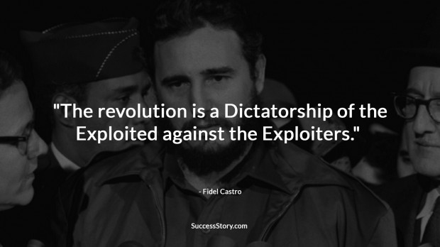 fidel castro revolution quote