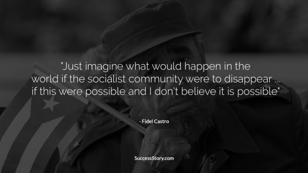 fidel castro socialism quote