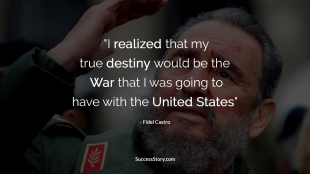 fidel castro war quote