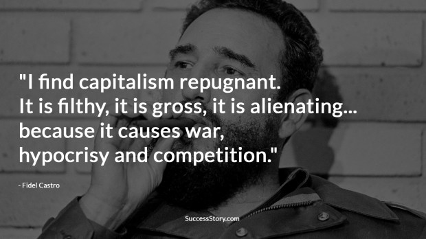 fidel castro on capitalism