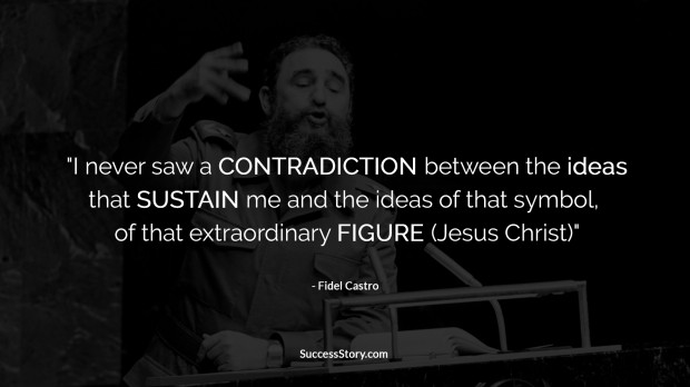 fidel castro on jesus