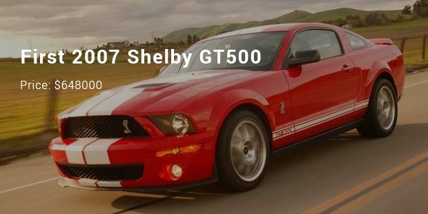 first 2007 shelby gt500