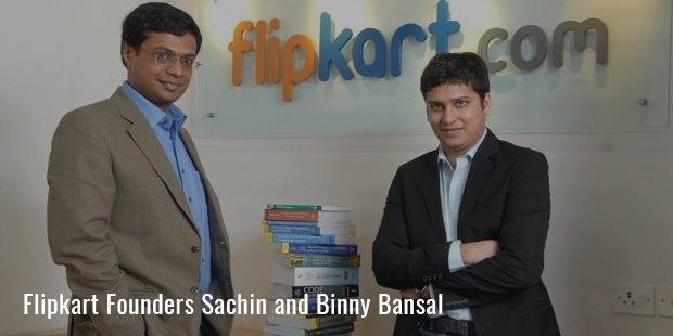 flipkart founders sachin and binny bansal