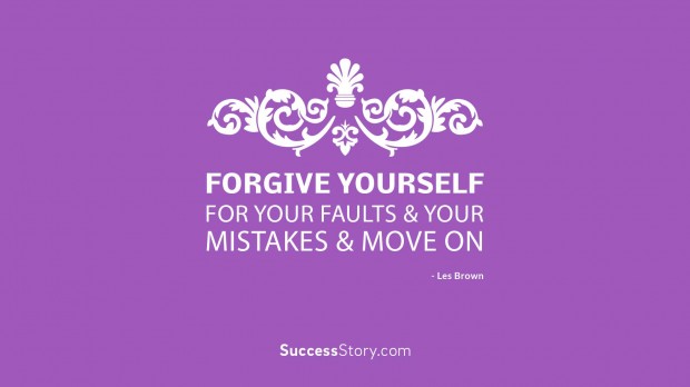 forgive yourself for