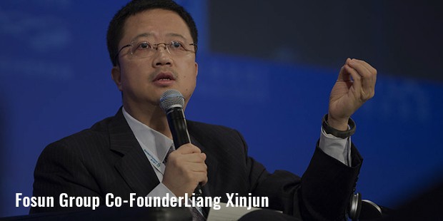 fosun group co founderliang xinjun