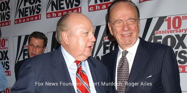 fox news founders rupert murdoch,roger ailes