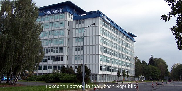 foxconn factory in the czech republic