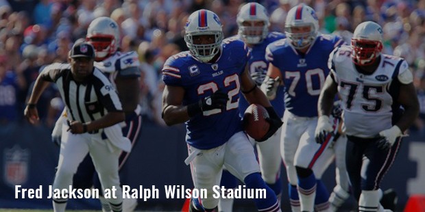 fred jackson at ralph wilson stadium