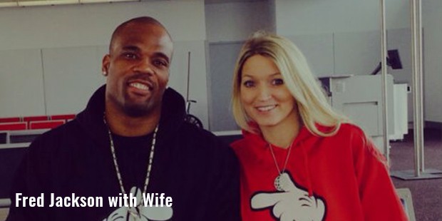 fred jackson with wife