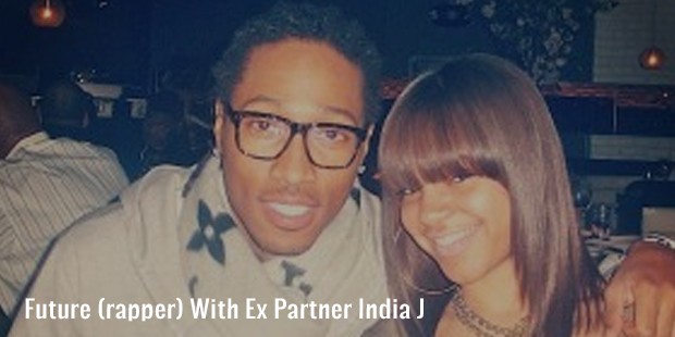 future  rapper  with ex partner india j