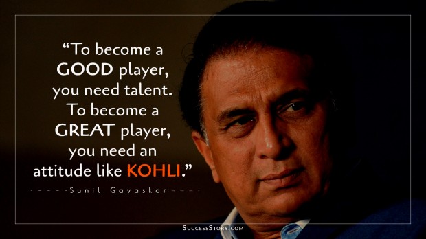 gavaskar about kohli