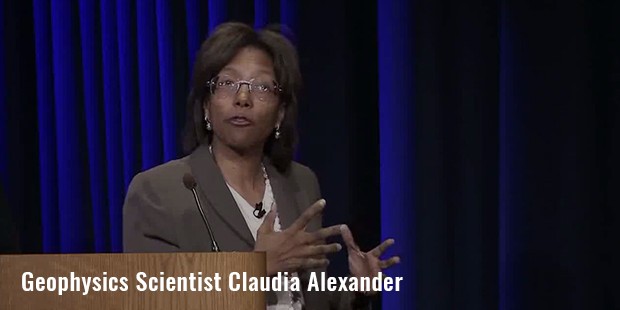 geophysics scientist claudia alexander