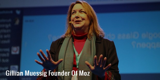 gillian muessig founder of moz