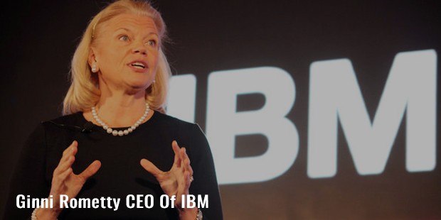 ginni rometty ceo of ibm