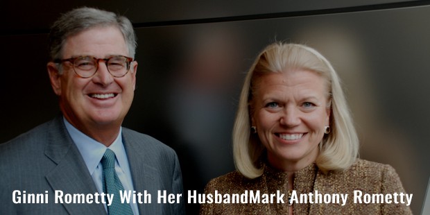 ginni rometty with her husbandmark anthony rometty