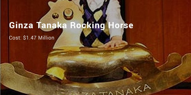 ginza tanaka rocking horse