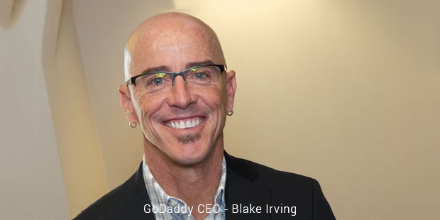 godaddy ceo   blake irving