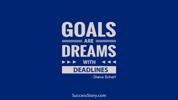 Goals are dreams