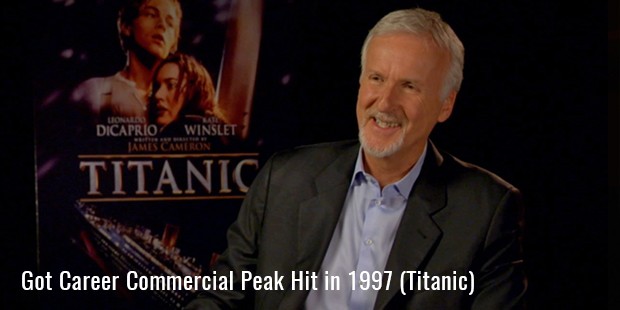 Got Career Commercial Peak Hit in 1997 (Titanic)