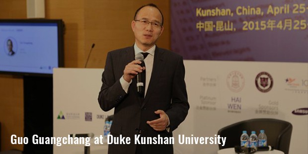 guo guangchang at duke kunshan university