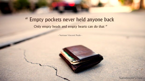 Empty pocket