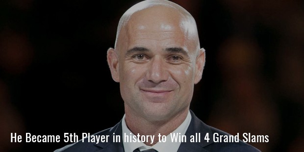 he became 5th player in history to win all 4 grand slams