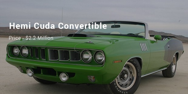 A 1971 Hemi Cuda Convertible