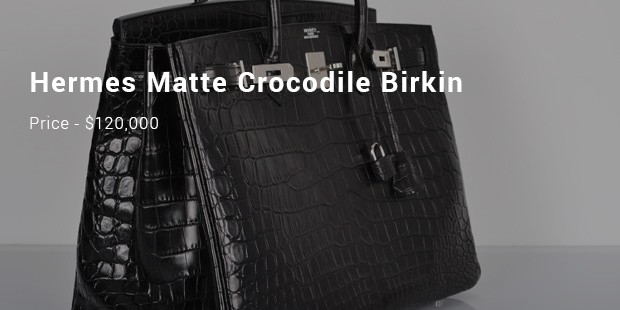 hermes matte crocodile birkin