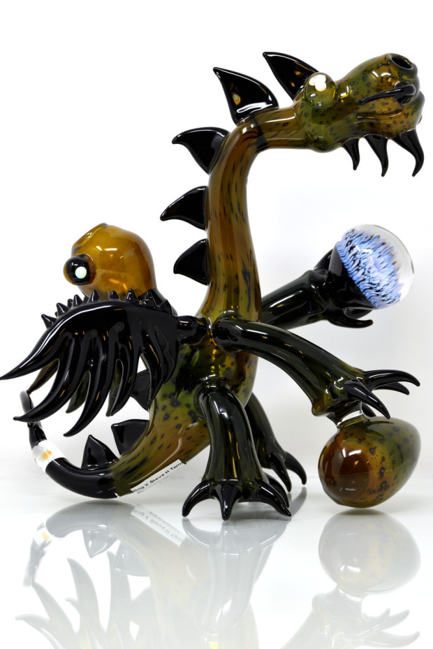 hic dogg glass dragon dab rig by hic dogg   steve h