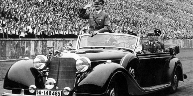 hitler in merceds