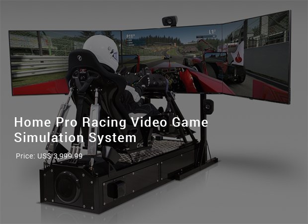 home pro racing video game