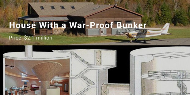 house with a war proof bunker