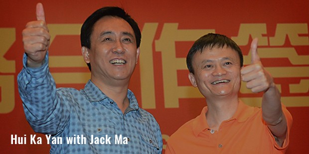 hui ka yan with jack ma