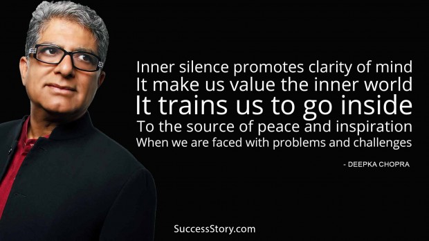 inner silence promotes