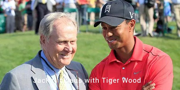 jack nicklaus with tiger wood
