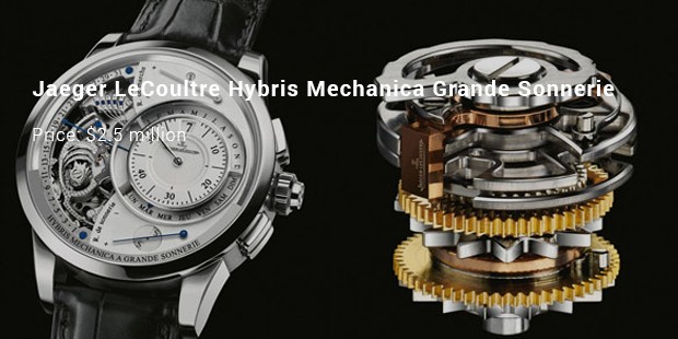 Jaeger lecoultre most expensive watches best sale