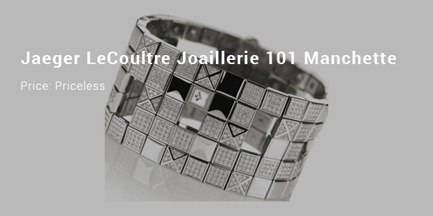 jaeger lecoultre joaillerie 101 manchette