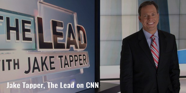 jake tapper, the lead on cnn