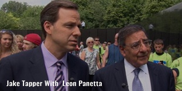 jake tapper with  leon panetta